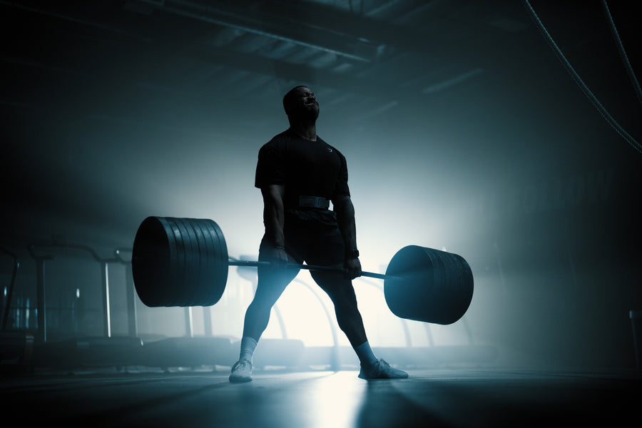 Sporter in de gym